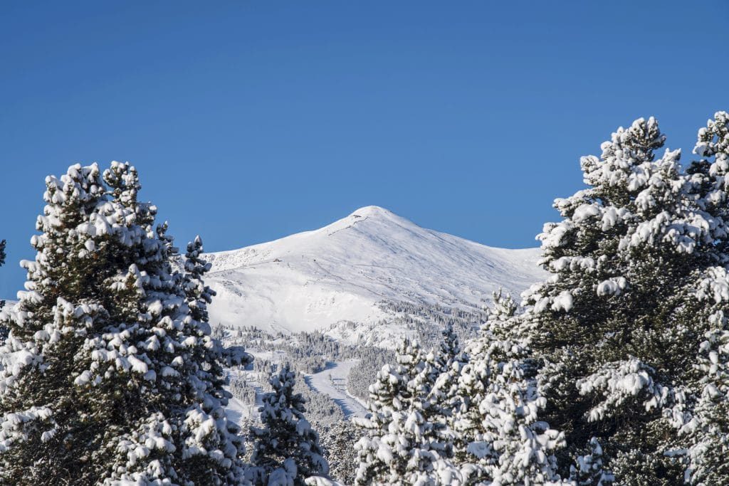 How much snow did ski resorts get from the latest storm?