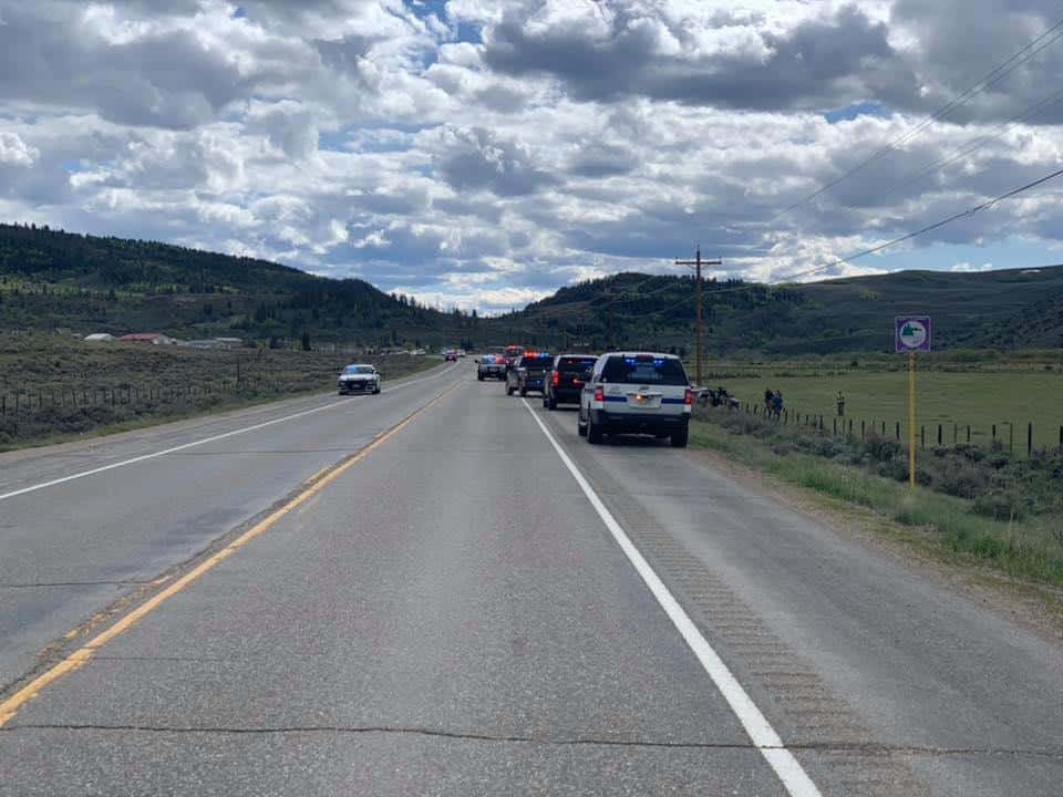 Police chase through Kremmling, Hot Sulphur Springs ends in crash