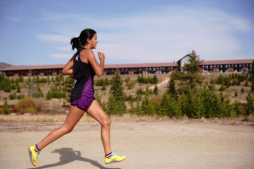 Middle Park freshman Sierra Manyak was among the Panthers top three runners Saturday as she finished seventh overall at 23:15.