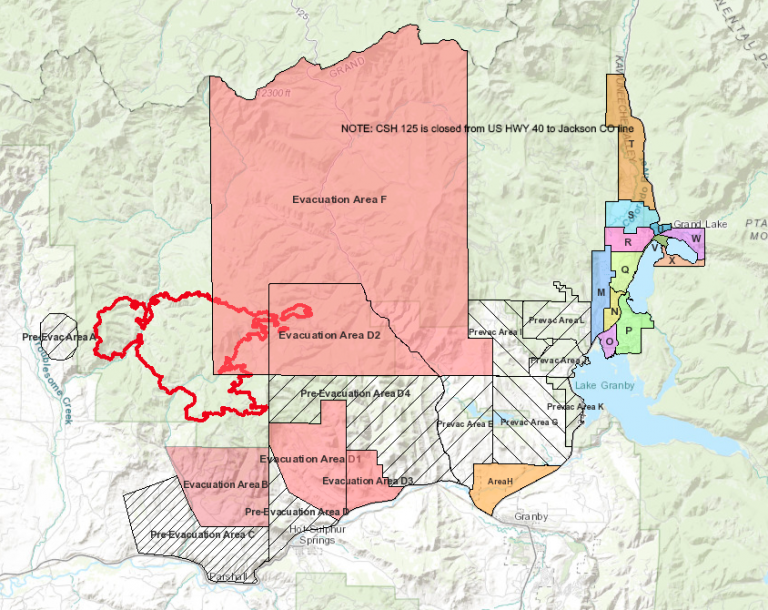 New evacuation order issued for East Troublesome Fire | SkyHiNews.com
