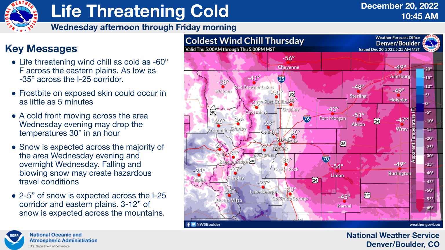Arctic air bringing cold temperatures — and some snow — to Grand County ...