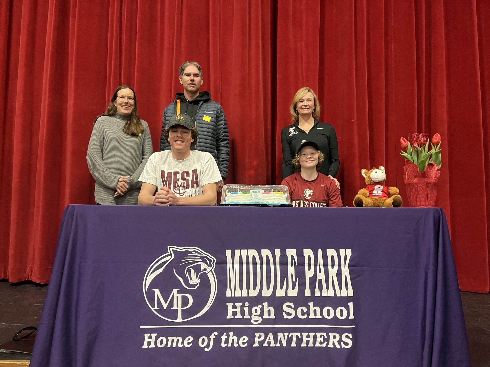 Middle Park High School athletes sign college letters of intent