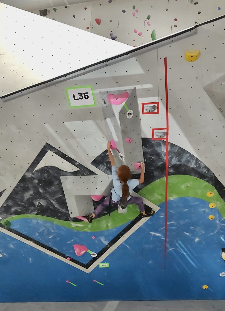 Reader photos Local climber participates in USA Climbing competition