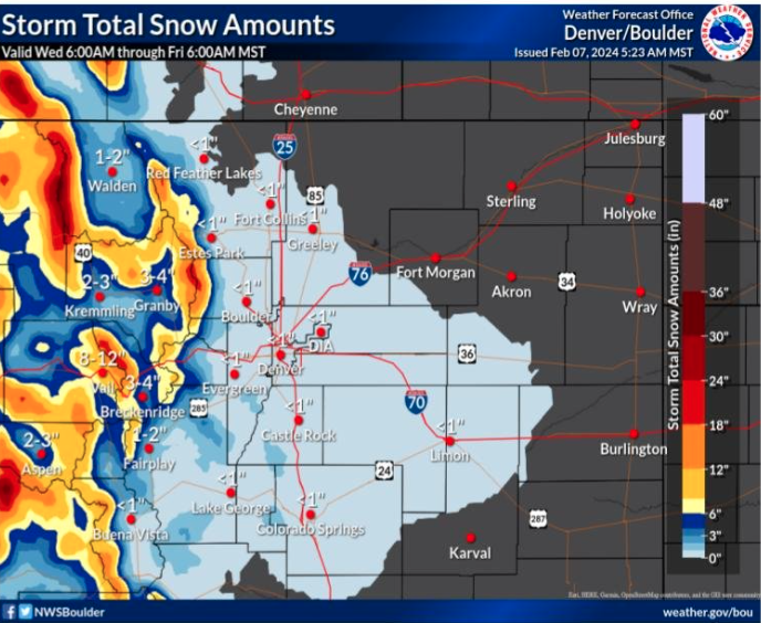 Expect heavy snow and strong winds in the mountains through Thursday ...
