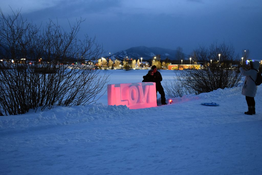 Award-winning snow sculptures from the 2024 Fraser Fire & Ice Festival