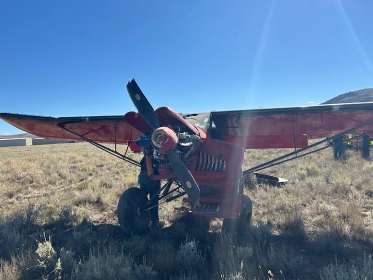 Pilot crashes at Kremmling Airport; minor injuries reported