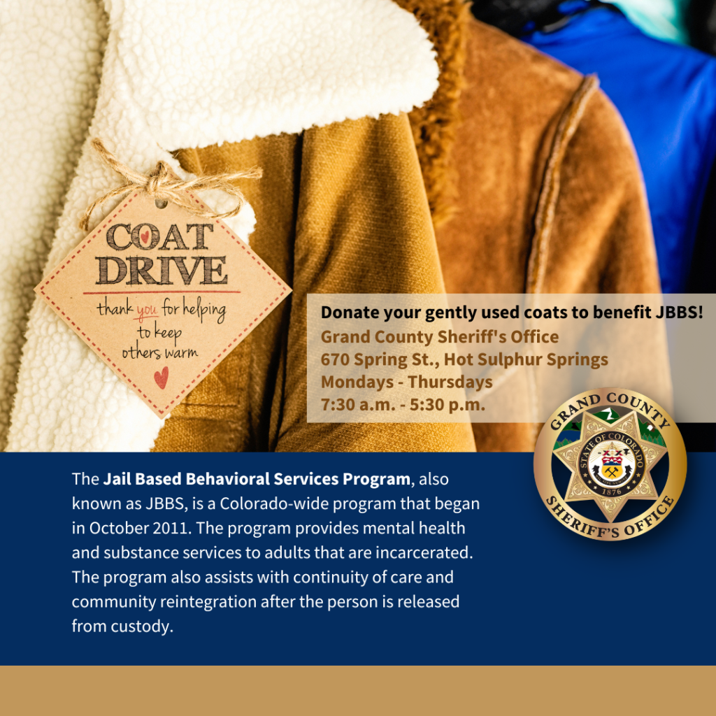 Donate a coat to Jail Based Behavioral Services this month | SkyHiNews.com, image size:1024x1024