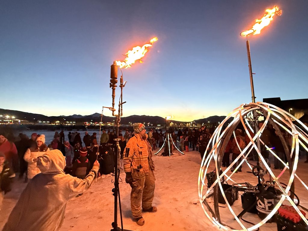 PHOTOS: Fire and Ice lights up Fraser | SkyHiNews.com