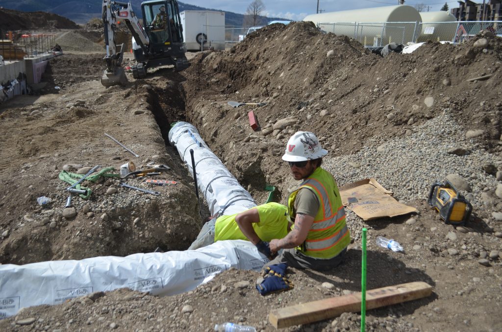 Construction of Granby's $32M water treatment plant continues on