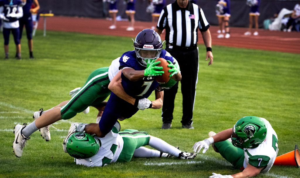West Grand Mustangs open 2026 season with 48-6 win over Sanford