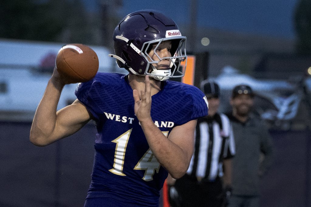 West Grand football overwhelms 10th-ranked Merino 50-6