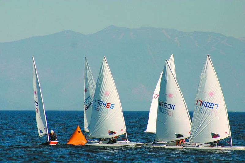 Laser Day Racing Stan again the man in Laser races | SierraSun.com