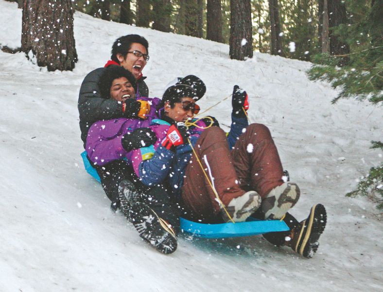 The Ride The Donner Pass Road sledding hill in midtown Truckee