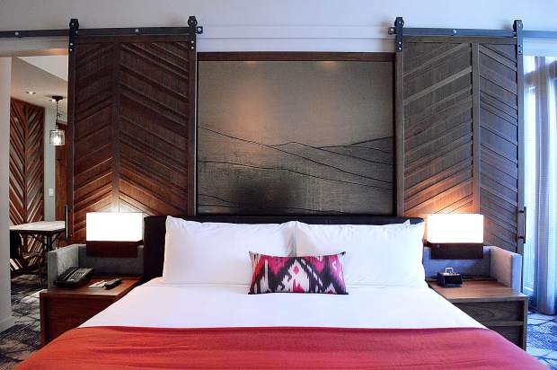 The new lodge has 154 luxury rooms and suites.