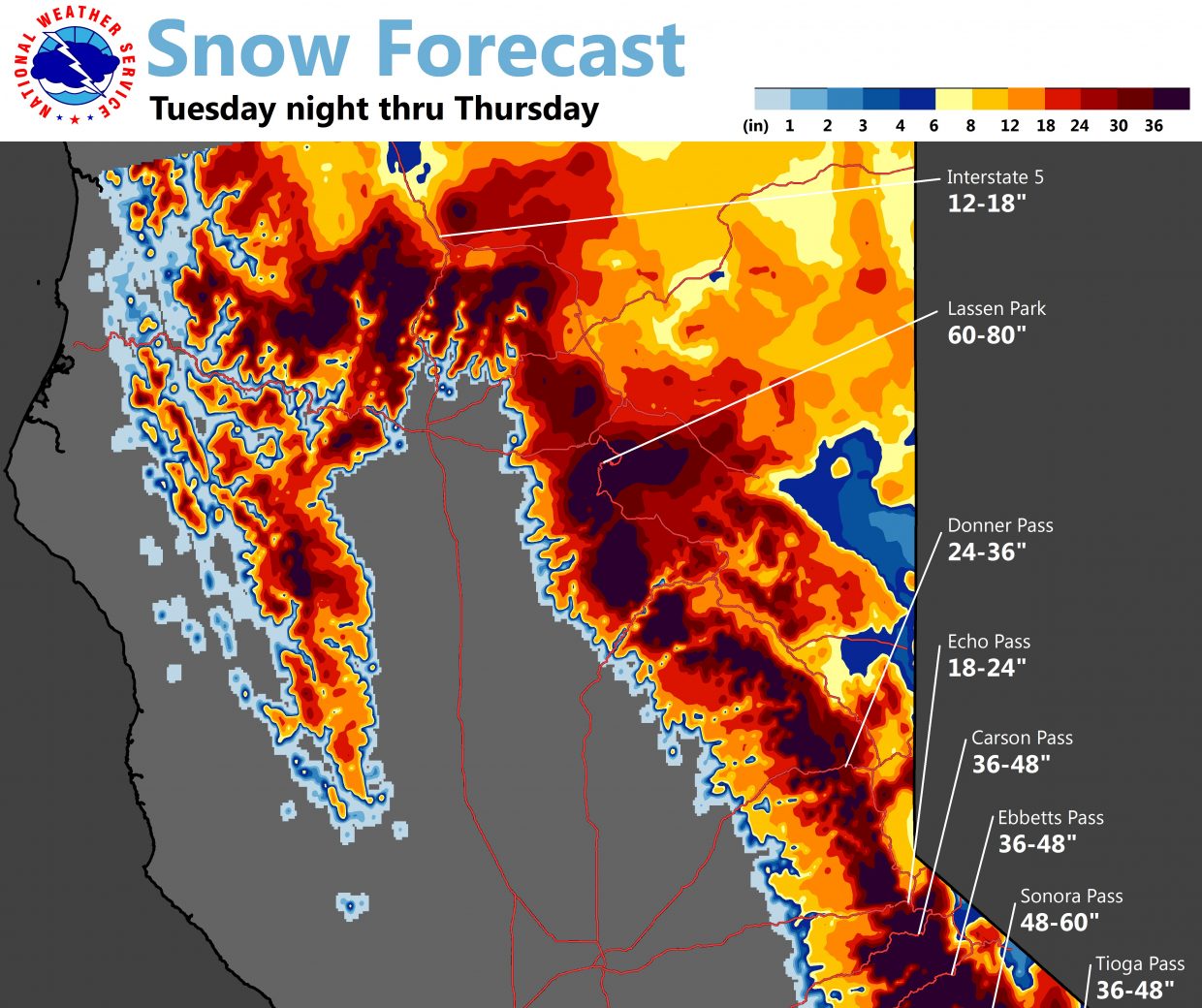 Another storm headed for Lake Tahoe this week | SierraSun.com