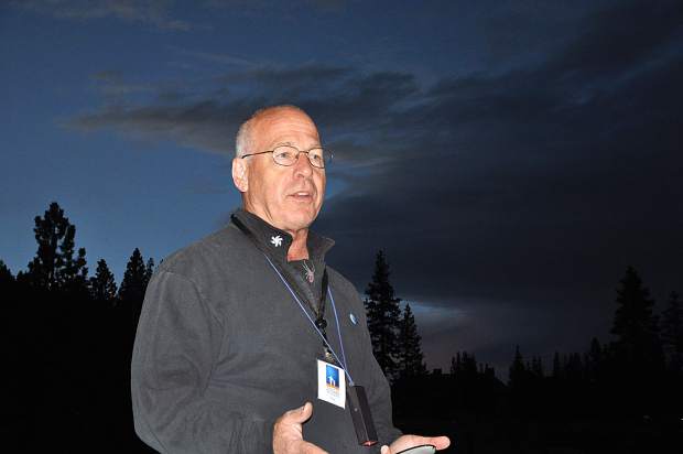 Tony Berenden says told Tahoe Magazine that stargazing 