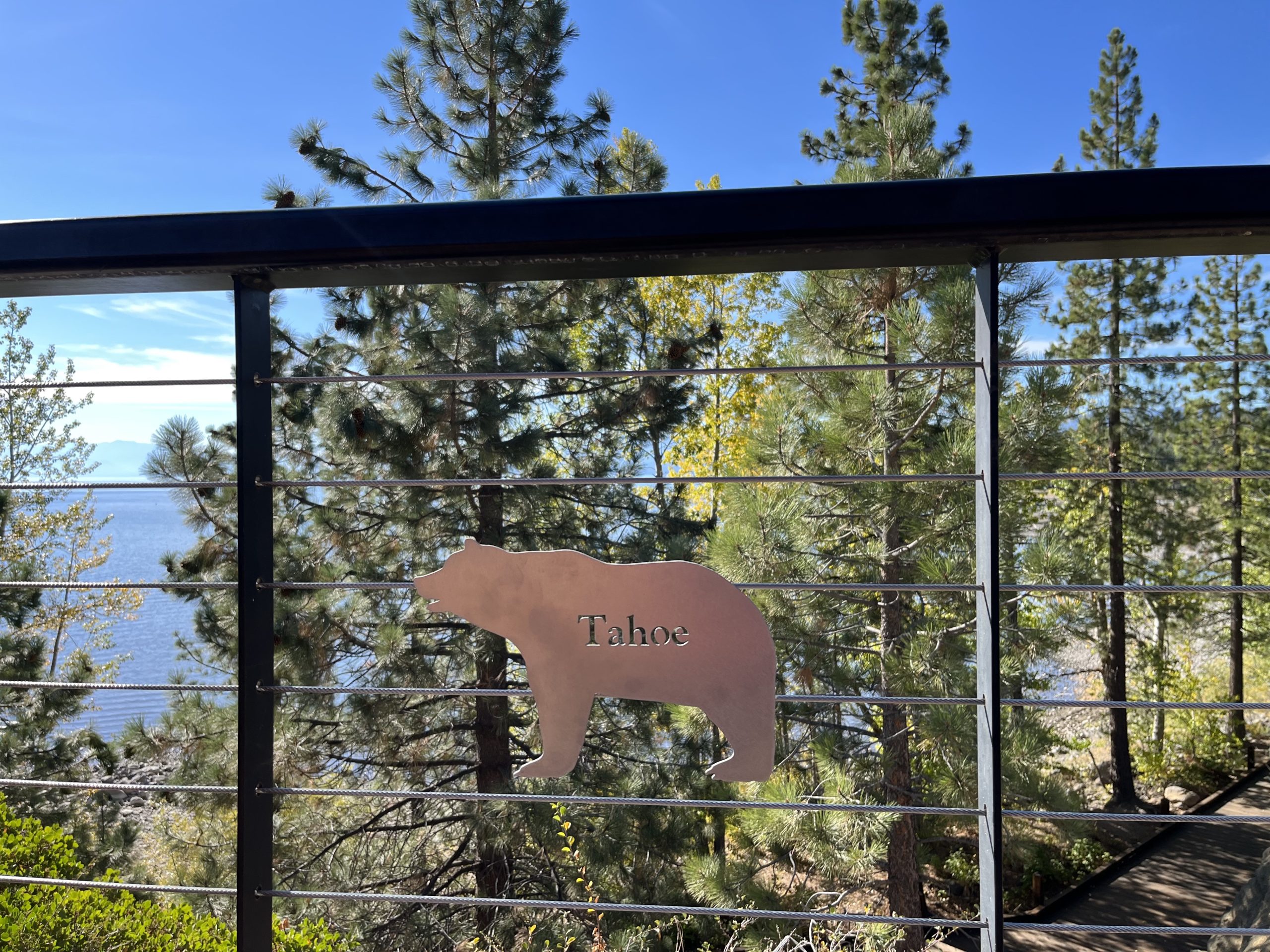 Popular commemorative Mama Bear and Baby Bear plaques in Tahoe City now support improvements at Commons Beach