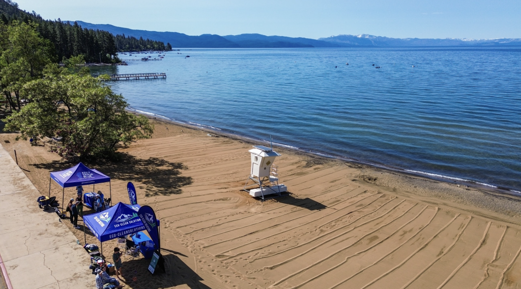 Robot, volunteers, and science power new push to keep Kings Beach and the Tahoe Basin clean