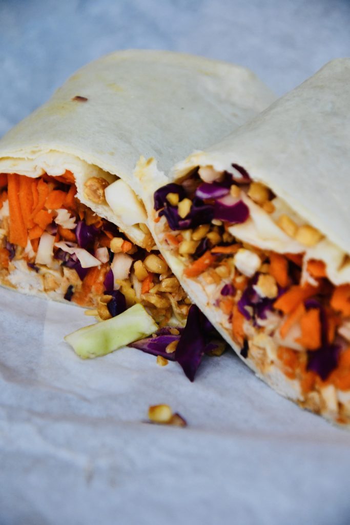 EAT This Week: Café Lupine’s Thai Chicken Wrap
