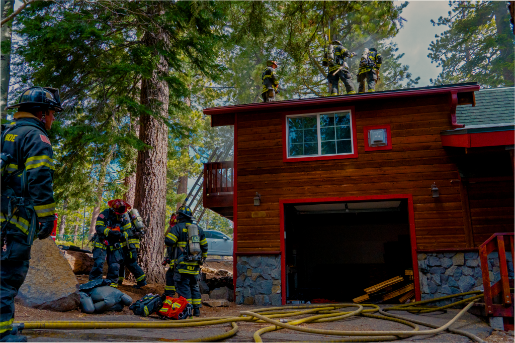 Demolition-bound home becomes training ground for North Tahoe firefighters