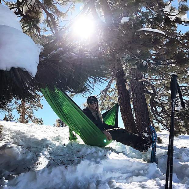 Hanging around in the forest.