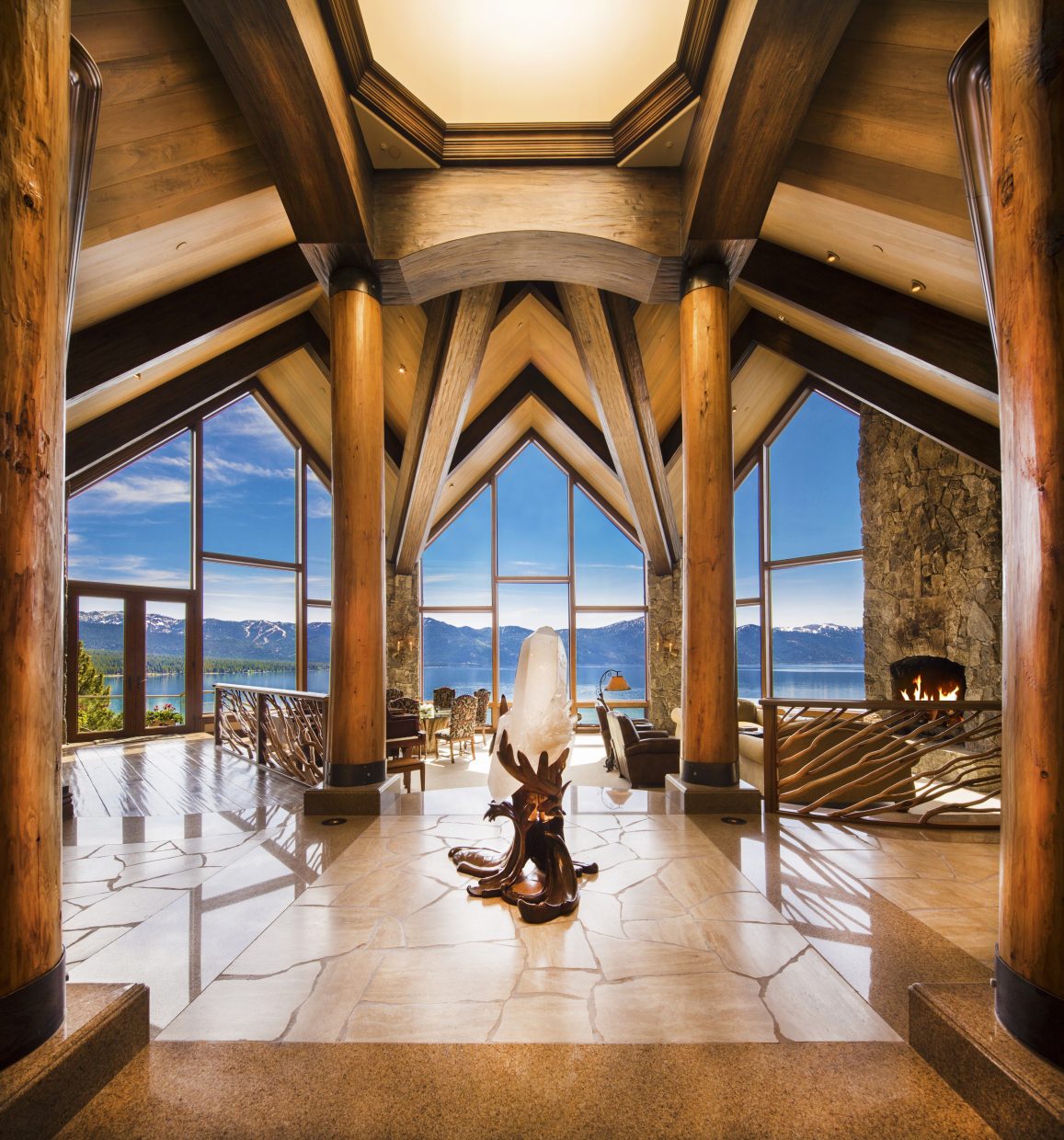 This Tahoe estate hit the market for $75 million earlier this week.