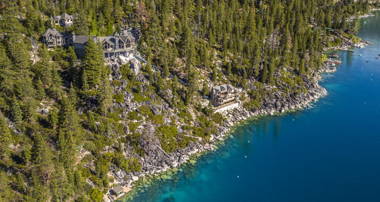 This Tahoe estate hit the market for $75 million earlier this week.