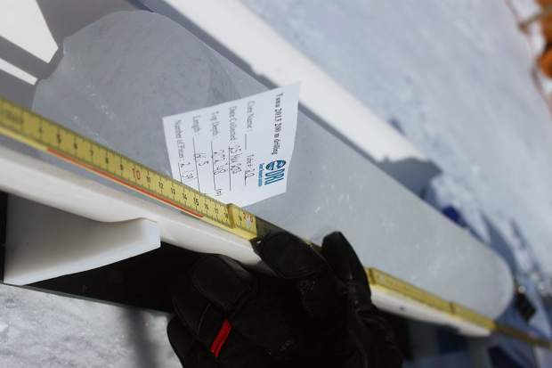 Measuring Ice Core Desert Research Institute scientists study ice to learn about wildfire ...