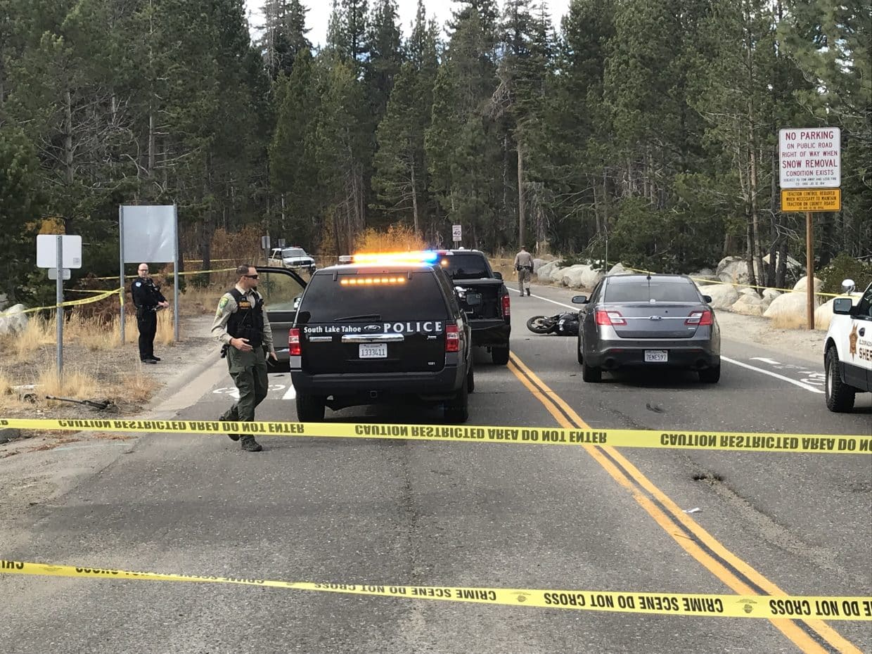 Man on motorcycle shoots at police, dies after South Lake Tahoe officer ...