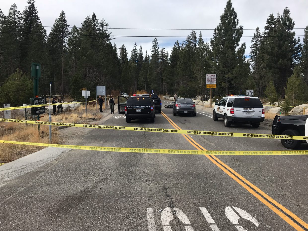 Man on motorcycle shoots at police, dies after South Lake Tahoe officer ...