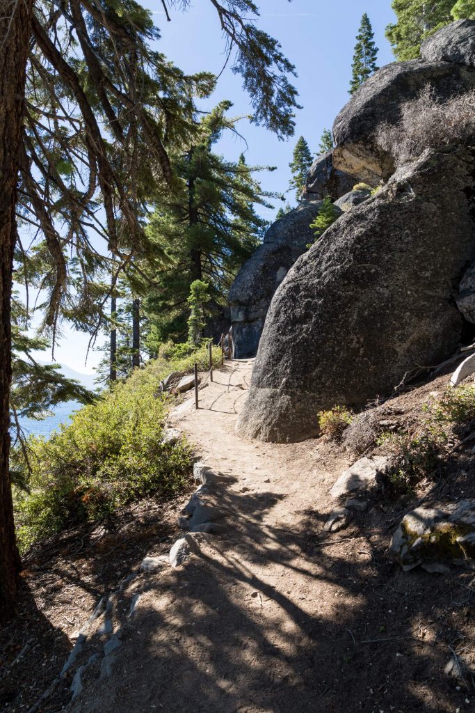 Take the Rubicon trail  to reach the lighthouse.