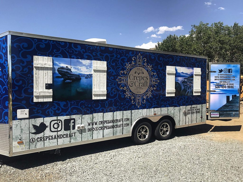 The co-owners purchased the truck in February to start Crepes & Craft.