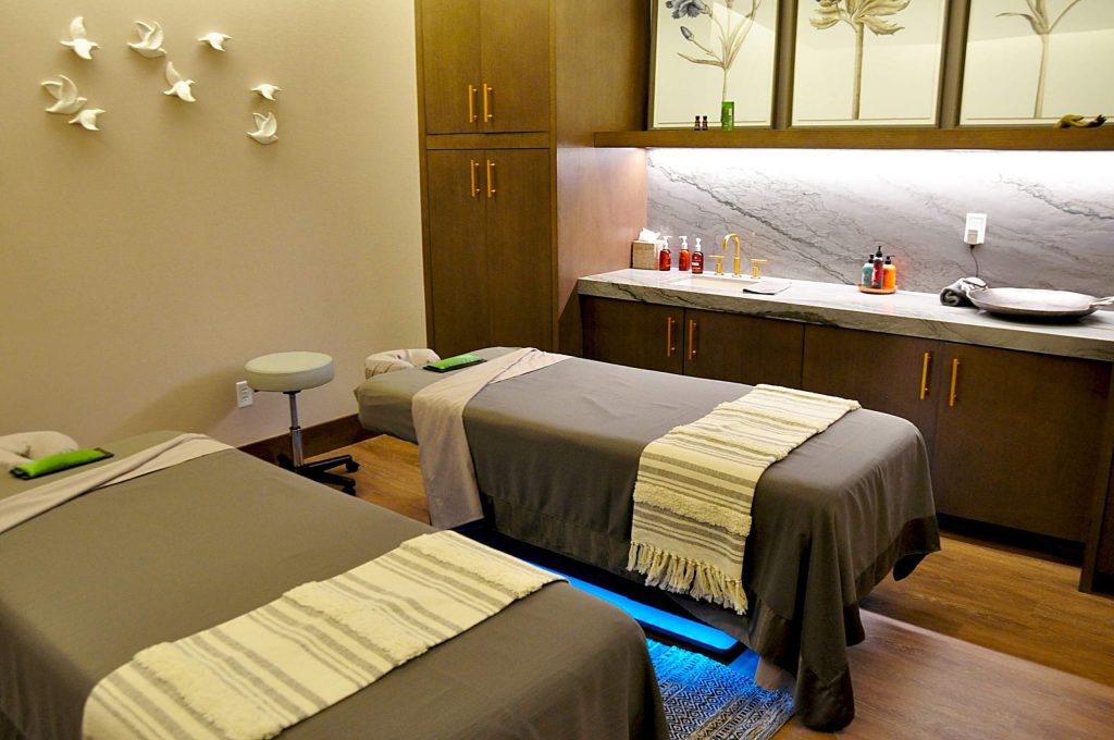 Tahoe Beach Club's spa.