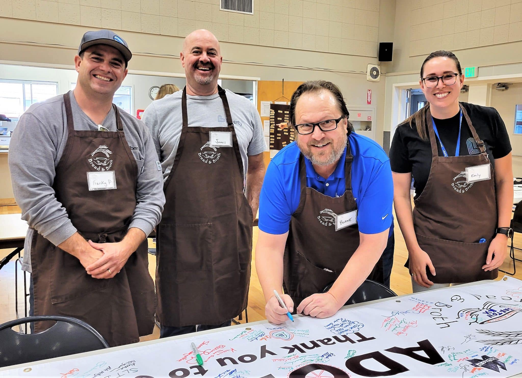 Liberty Utilities hosts Bread & Broth dinner