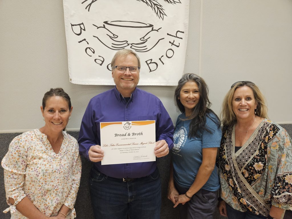 Meyers Elementary School staff sponsors Bread and Broth Monday Meal
