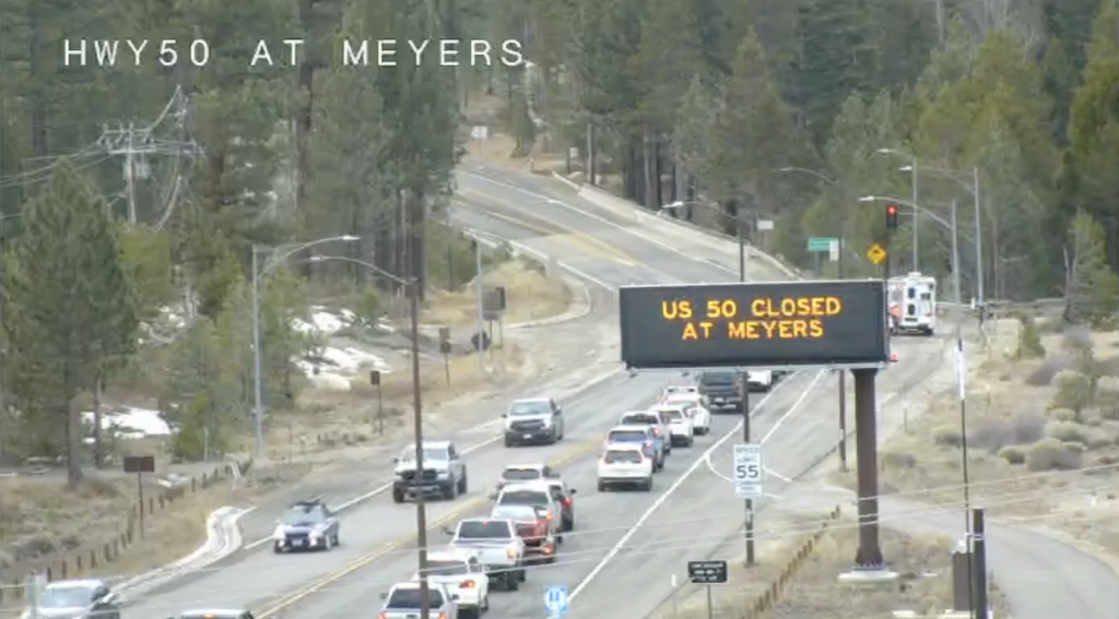 Highway 50 reopens
