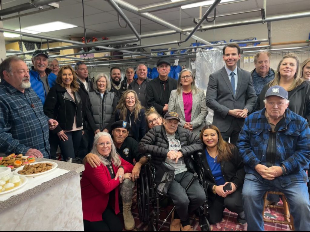 Tahoe business owner, WWII veteran honored by Congressman Kiley - Vimarsana News
