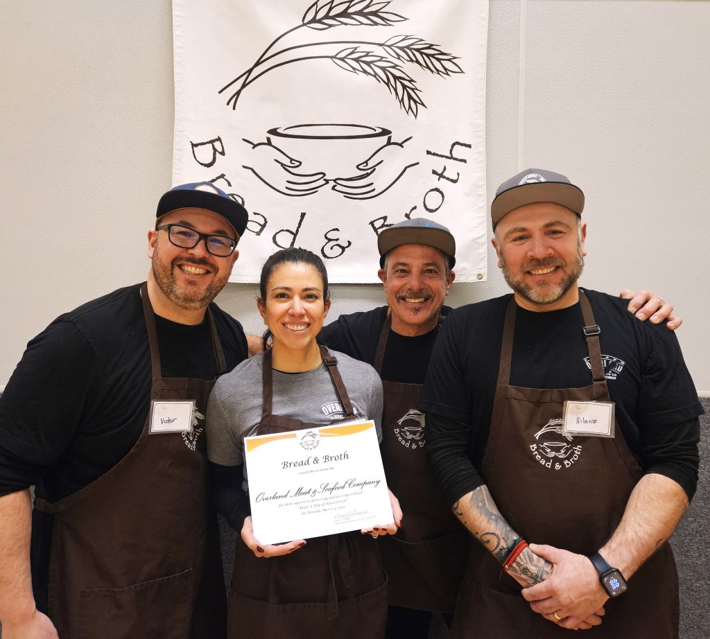 Overland Meat and Seafood Company hosts Bread & Broth Adopt a Day - Vimarsana News