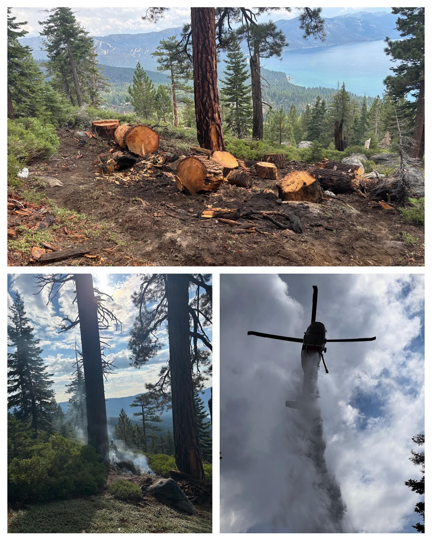 Fire crews mop up lightening strike in Mount Rose Wilderness ...