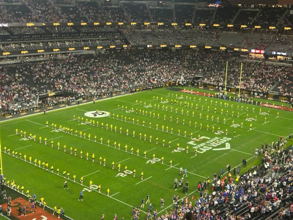 Tahoe Elite Cheer Shines on the World Stage at Las Vegas Stadium
