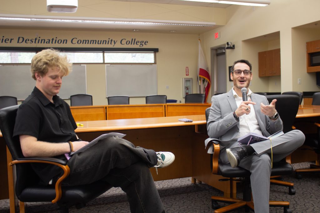 CA-03 candidate Chris Bennett attends Lake Tahoe Community College candidate forum