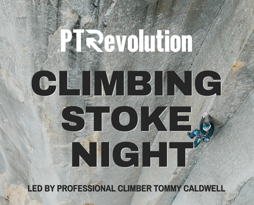 Climbing professional Tommy Caldwell leads film night at PT Revolution South Lake