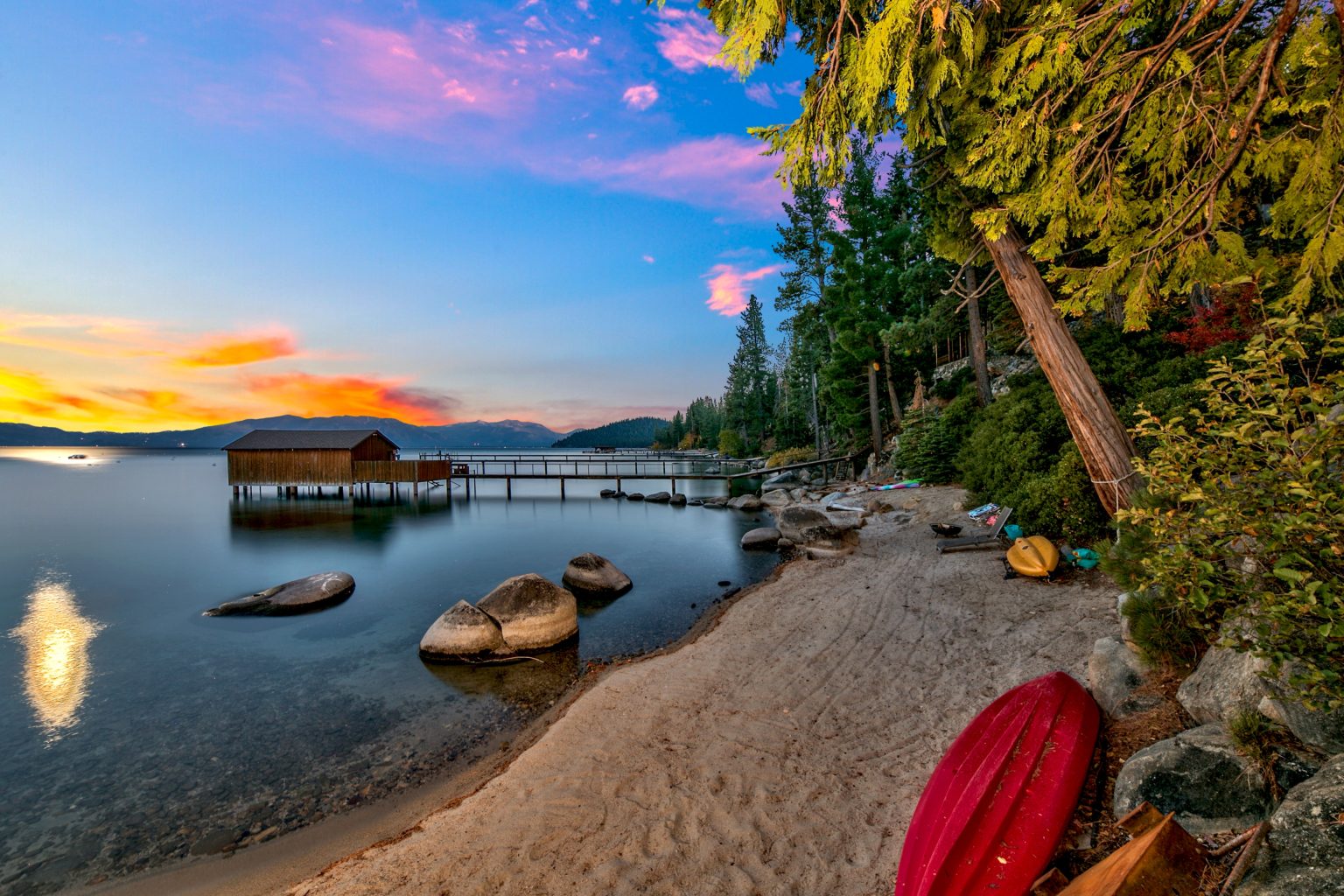 Rubicon Bay Lakefront with private beach and 2 permitted buoys offered ...